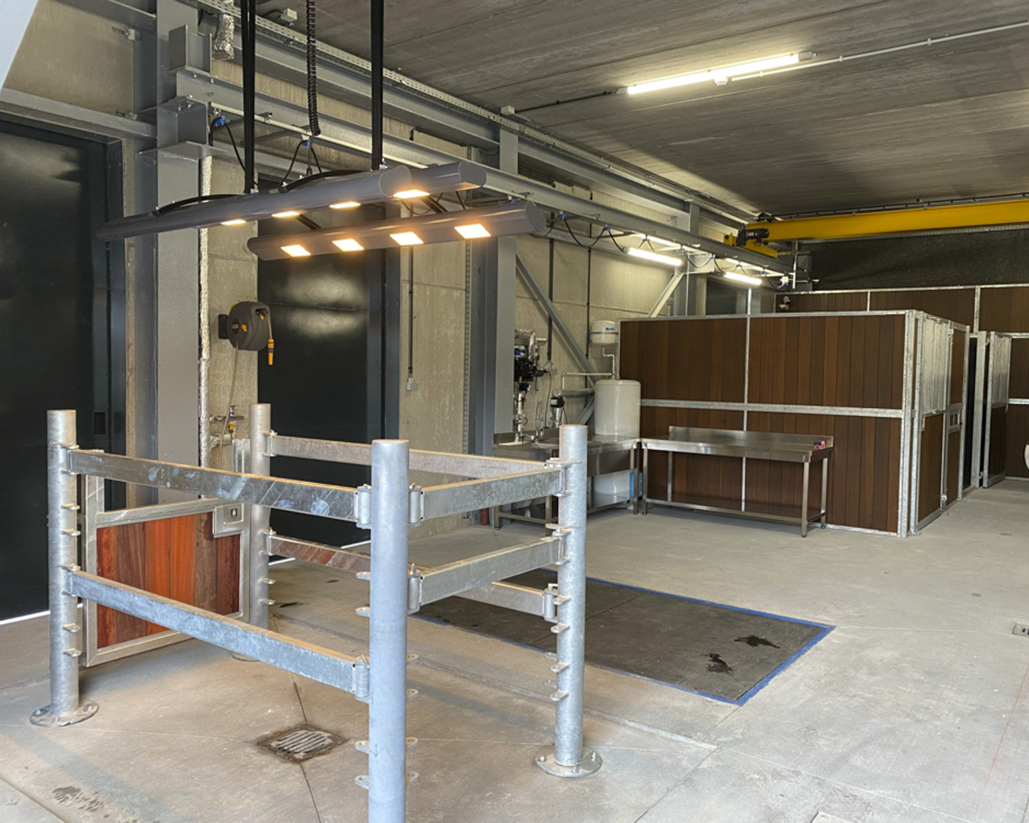 L'unité de soins et de quarantaine